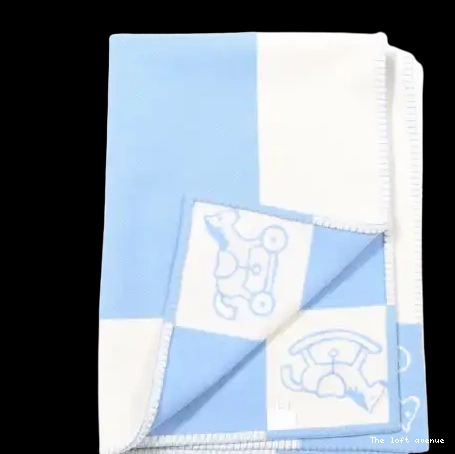 BLANKET WOOL THROW BABY AVALON ADADA HERMES 0512